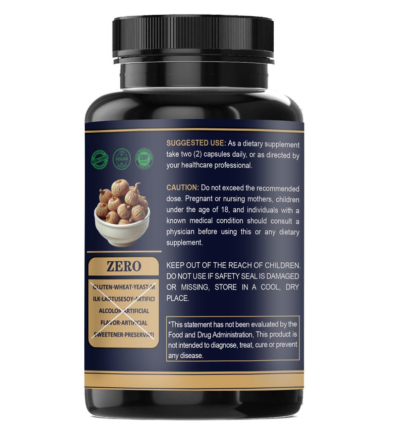 Premium Organic Black Maca Capsules 2000MG Extra Strength with fair trade coffee and organic maca powder